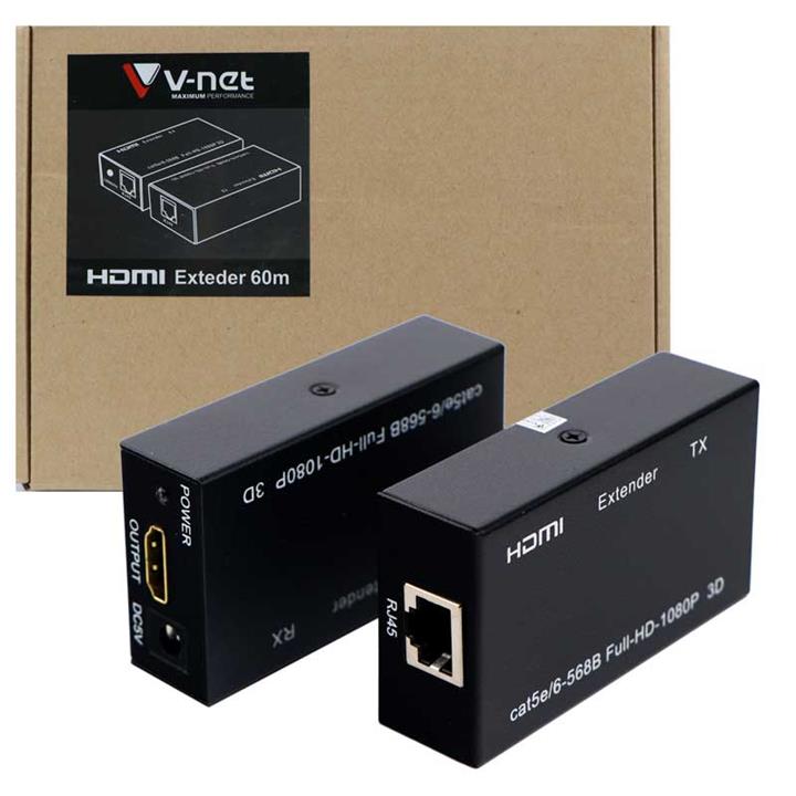 افزایش دهنده طول V-net HDMI 60m